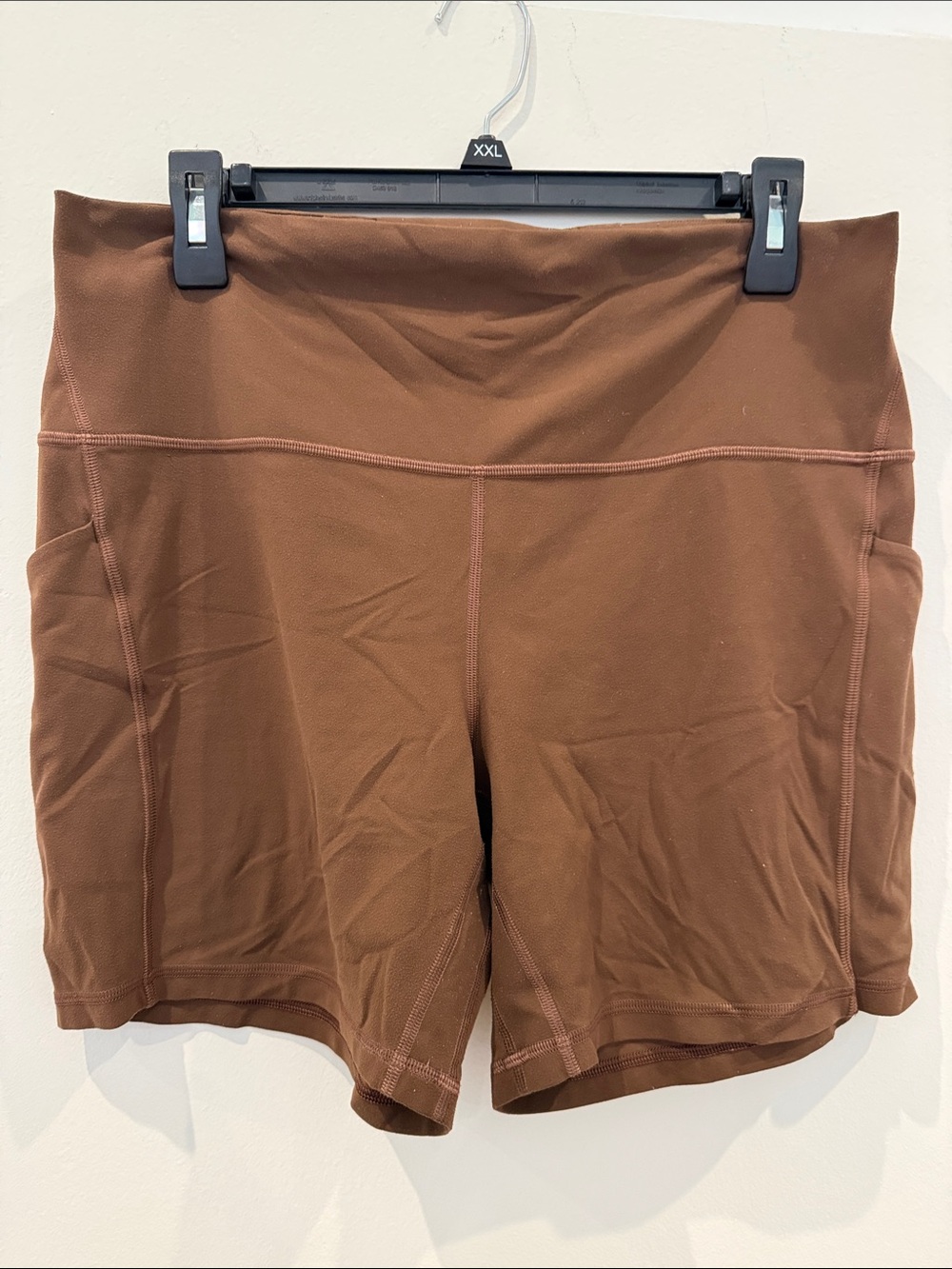 Lululemon Brown Women's High-Rise Performance Shorts
